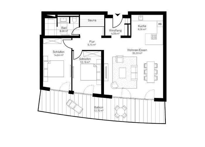 Lägenhet White Pearl 3.03